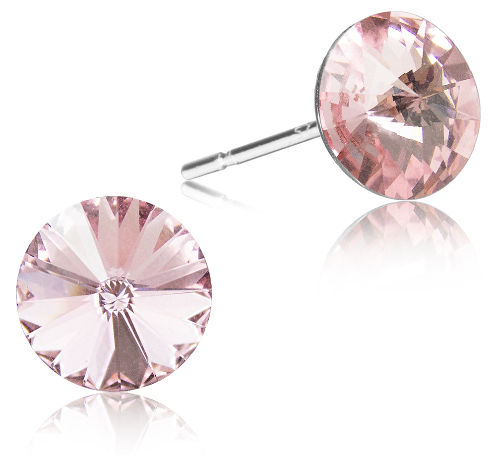 LUISIA Ohrstecker mit Kristallen von Swarovski - 6 mm Durchmesser Ohrringe