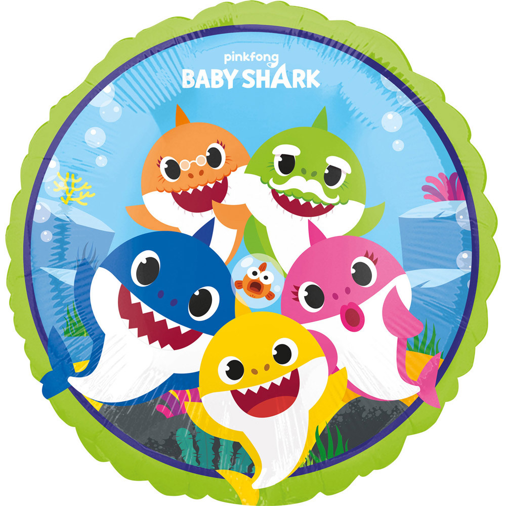 Amscan "Baby Shark" - Tiburón Niños Cumpleaños Decoración Fiesta Vajilla Fiesta - Imagen 13 de 13