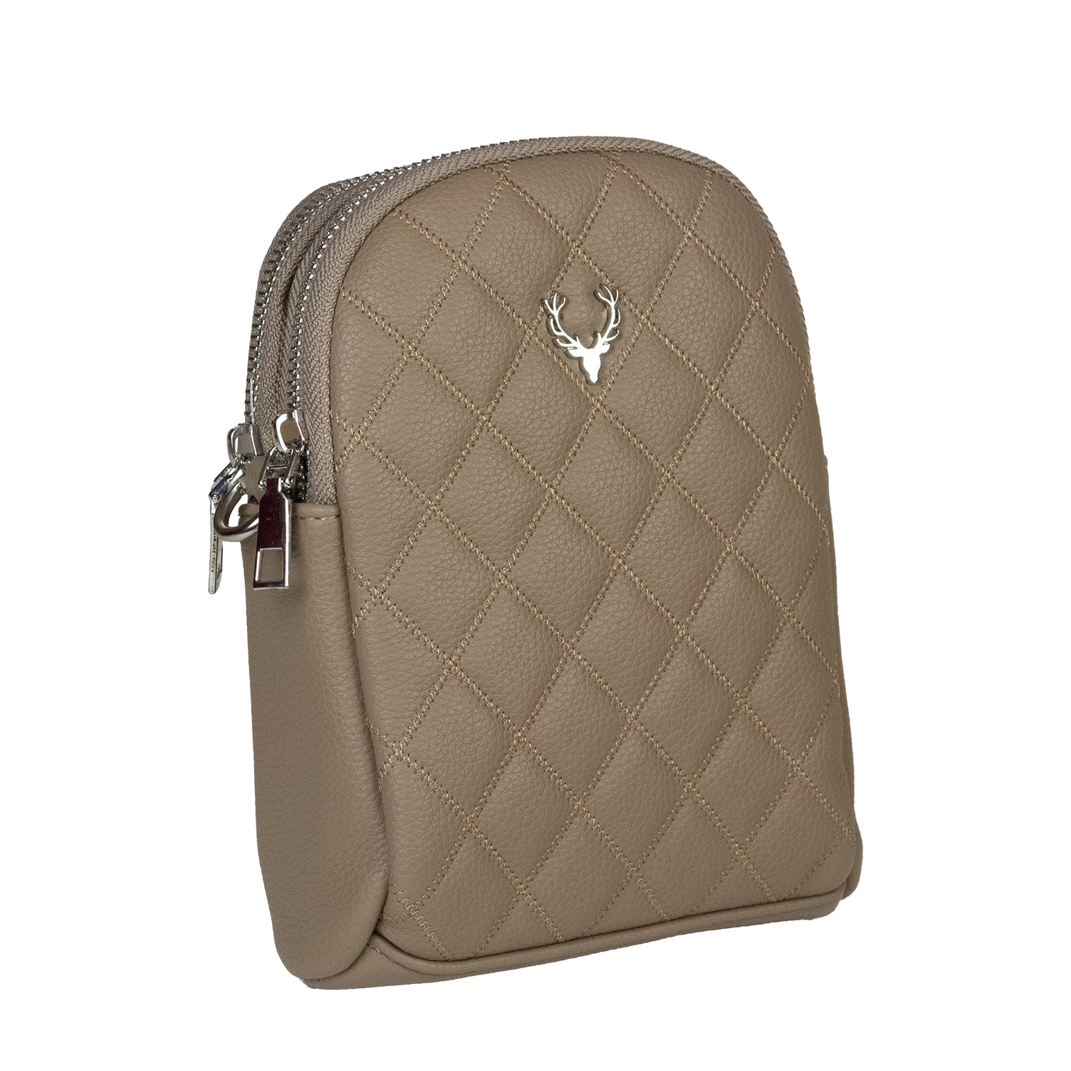 Trachten Handtasche Emma - Dirndl Umhängetasche mit Hirsch Applikation