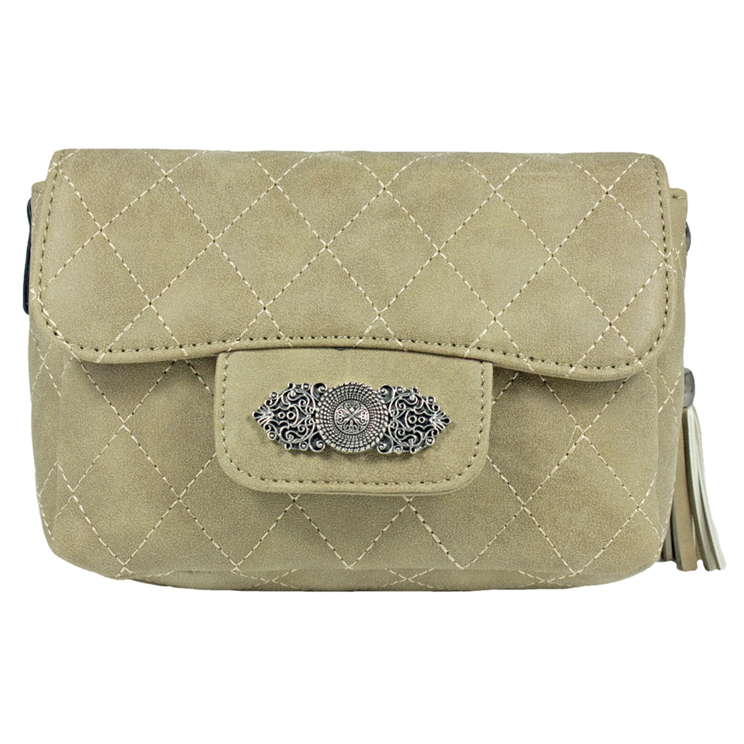 Gesteppte Trachten Handtasche Alessia mit Applikation Farbwahl
